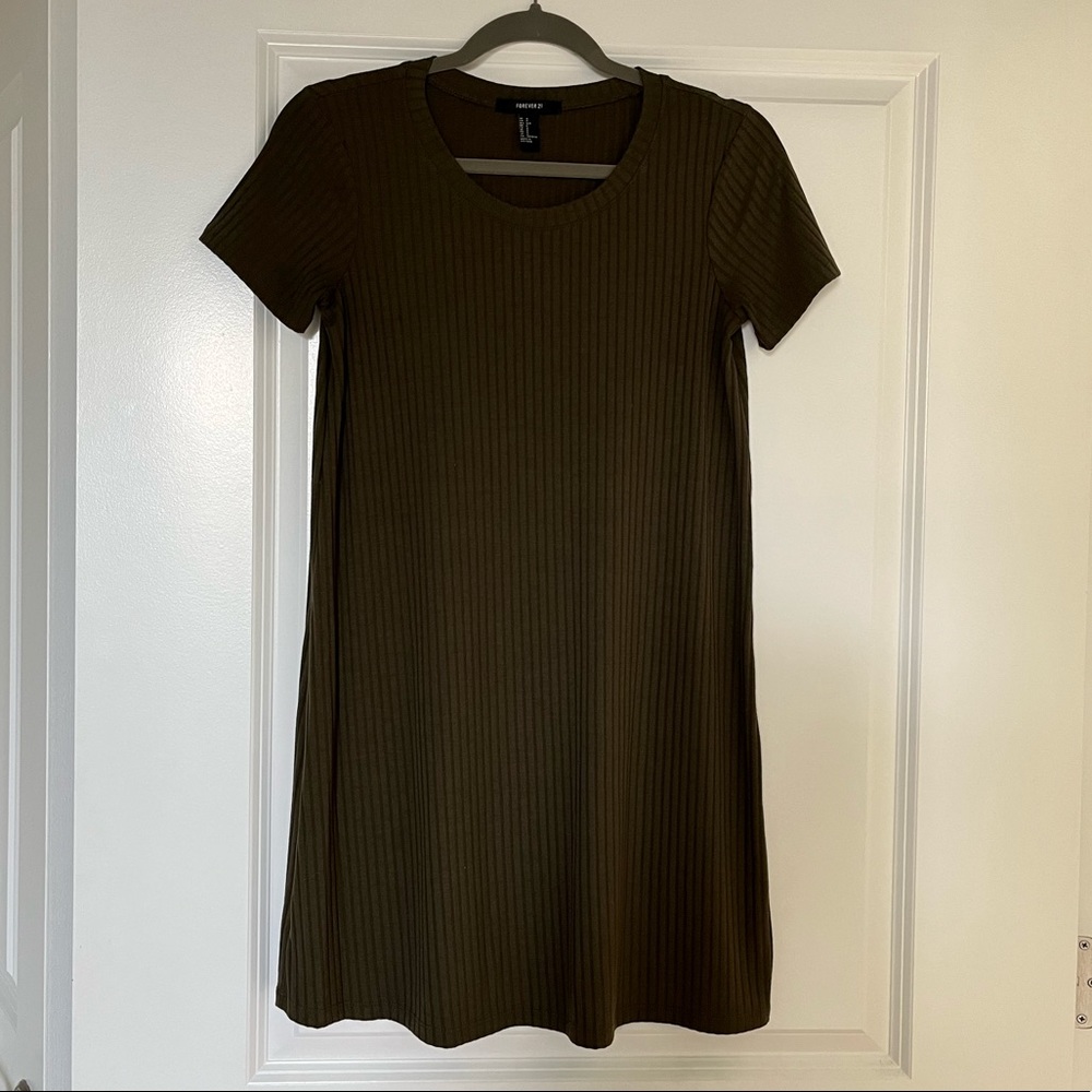 Small Olive Green Dress